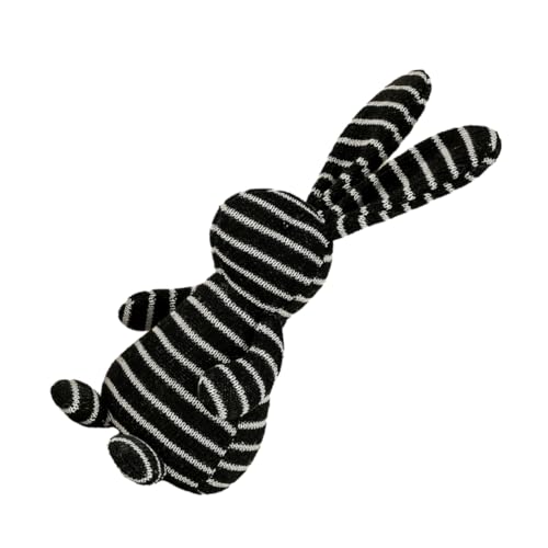 MOLUCKFU Kaninchen Ornament, Ausgestopfter Hase, Dekoration, Frühlingskaninchen, Wohnzimmerkaninchen, Hasen Ornament, Kaninchen Puppe, Ornament, Osterpuppe, Osterspielzeug, Kaninchen, von MOLUCKFU