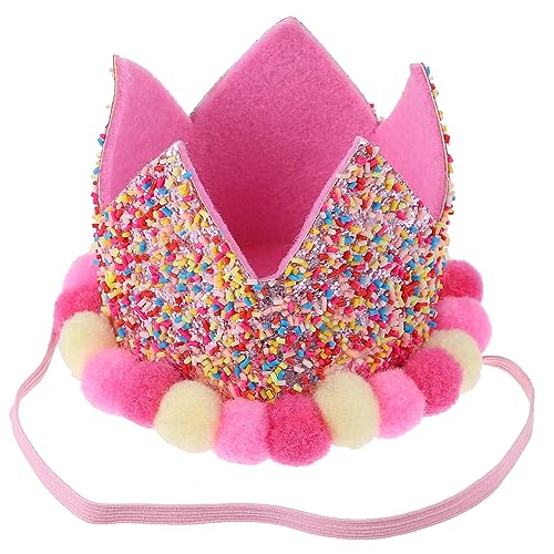 MOLUCKFU Party Dekorative Krone Hut Modische Geburtstag Hut Glitter Für Kinder Schokolade MOLUCKFU Party Dekorative Krone Hut Modische Geburtstag Hut Glitter Für Kinder Schokolade von MOLUCKFU
