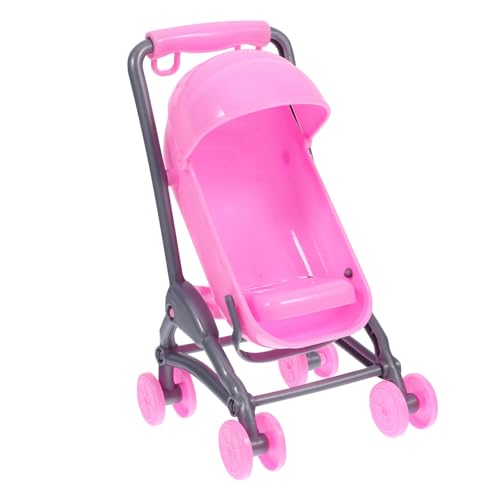 MOLUCKFU Kinderspielhaus, Spielzeugmöbel, Puppe, Kinderwagenspielzeug, Baby Kinderwagenspielzeug, Kleines Spielzeug, Puppenhaus, Wohnzimmermöbel, Kleiner Kinderwagen, Puppenhaus von MOLUCKFU