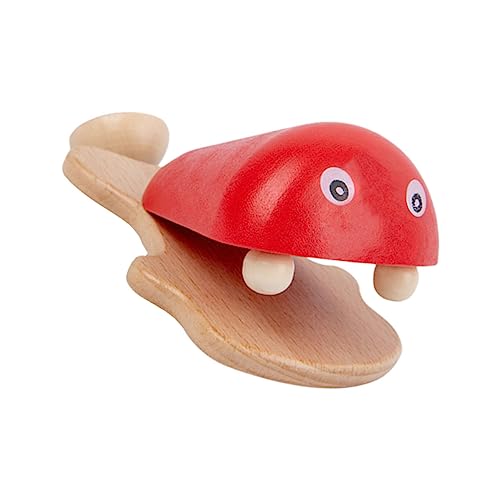 MOLUCKFU Kleine Fische Kastagnetten Unterrichtsspielzeug Kinderspielzeug Kastagnetten Tragbares Kastagnetten Musikspielzeug Tiere Muster Kastagnetten Haushalt MOLUCKFU Kleine Fische Kastagnetten Unterrichtsspielzeug Kinderspielzeug Kastagnetten Tragbares Kastagnetten Musikspielzeug Tiere Muster Kastagnetten Haushalt von MOLUCKFU