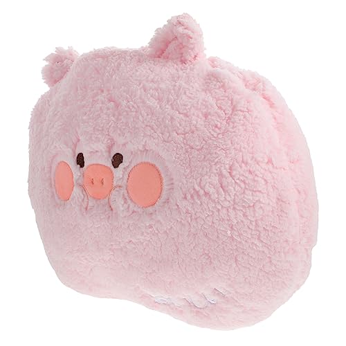 MOLUCKFU Kopfkissen Geburtstagsgeschenk Kreative Puppe Tierpuppe Kinderzimmer Puppe Ornament Dekoration Für Kinderzimmer Für Kinderpuppen Kissen Werfen Rosa Kurzer Plüsch von MOLUCKFU