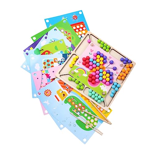 MOLUCKFU Kreatives Farbklassifikationsspielzeug Für 1 Set Perlenclip Zur Der Konzentration Und Feinmotorik Für Jungen Und ädchen Geeignet Für Vorschulkinder Edukatives MOLUCKFU Kreatives Farbklassifikationsspielzeug Für 1 Set Perlenclip Zur Der Konzentration Und Feinmotorik Für Jungen Und ädchen Geeignet Für Vorschulkinder Edukatives von MOLUCKFU