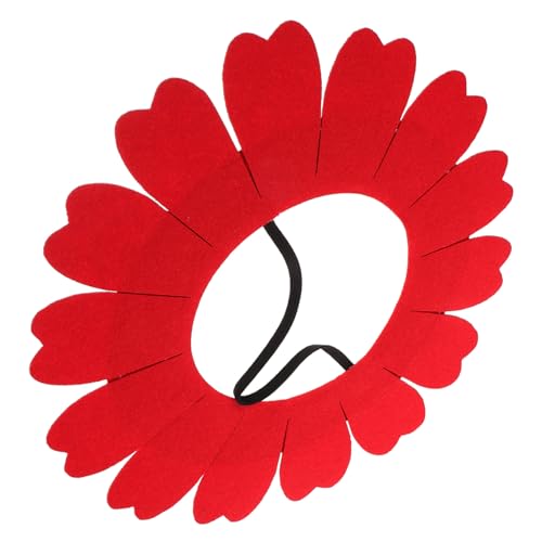 MOLUCKFU Lustiger Sonnenblumen kostümhut aus Filz Auffälliges Blumenkopfschmuck accessoire für Party Sportveranstaltung Zeremonie und Kindertanz als Foto requisite MOLUCKFU Lustiger Sonnenblumen kostümhut aus Filz Auffälliges Blumenkopfschmuck accessoire für Party Sportveranstaltung Zeremonie und Kindertanz als Foto requisite von MOLUCKFU