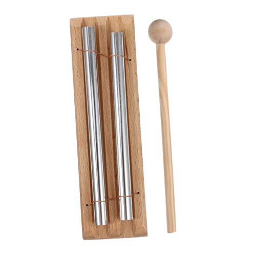 MOLUCKFU Meditationsklangstab Tisch Chime Pädagogisches Schlaginstrument für Langlebiger Metallklang mit Holzsockel Sicherer Holzklöppel für Musikunterricht und Entspannung MOLUCKFU Meditationsklangstab Tisch Chime Pädagogisches Schlaginstrument für Langlebiger Metallklang mit Holzsockel Sicherer Holzklöppel für Musikunterricht und Entspannung von MOLUCKFU