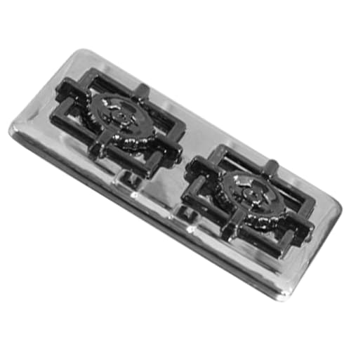 MOLUCKFU Mini Gasherd, Miniatur Szenenmöbel, Kleinkinderherd Spielzeug, Gasherd, Kochspielzeug, Kinder Gasherd Spielzeug, Kinder Spielhaus Spielzeug, Küchenzubehör, Mini Heimherd von MOLUCKFU