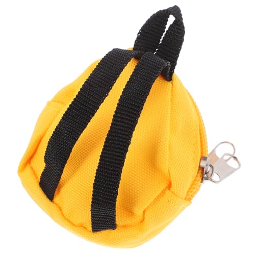 MOLUCKFU Mini Ornamente, Puppenrucksack, Spielzeug, Mini Rucksack, Taschen, Mini, DIY Zubehör, Mini, Kinderspielzeug, Dekorativer Rucksack, Mini Schultasche, Ornament, Miniatur MOLUCKFU Mini Ornamente, Puppenrucksack, Spielzeug, Mini Rucksack, Taschen, Mini, DIY Zubehör, Mini, Kinderspielzeug, Dekorativer Rucksack, Mini Schultasche, Ornament, Miniatur von MOLUCKFU