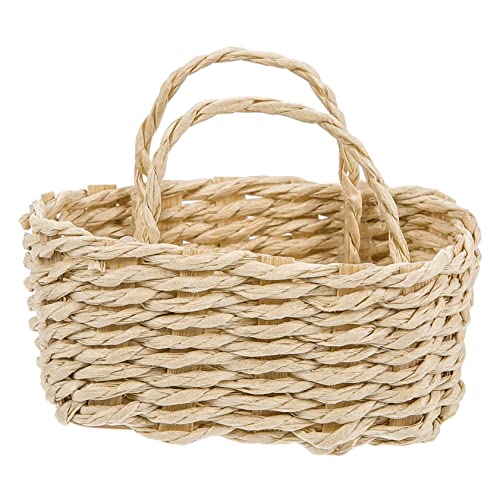 MOLUCKFU Mini-rattankorb Miniatur-aufbewahrungskorb Kleiner Flechtkorb Für Dekoration Und Zubehör MOLUCKFU Mini-rattankorb Miniatur-aufbewahrungskorb Kleiner Flechtkorb Für Dekoration Und Zubehör von MOLUCKFU