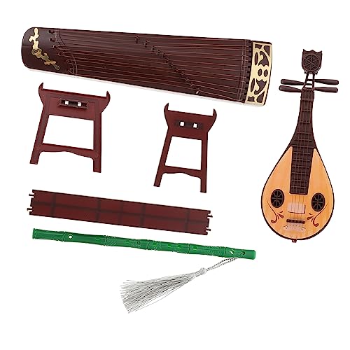 MOLUCKFU Miniatur Chinesische Musikinstrumente Dekorative Mini Pipa und Guzheng für Kreative Zimmergestaltung MOLUCKFU Miniatur Chinesische Musikinstrumente Dekorative Mini Pipa und Guzheng für Kreative Zimmergestaltung von MOLUCKFU