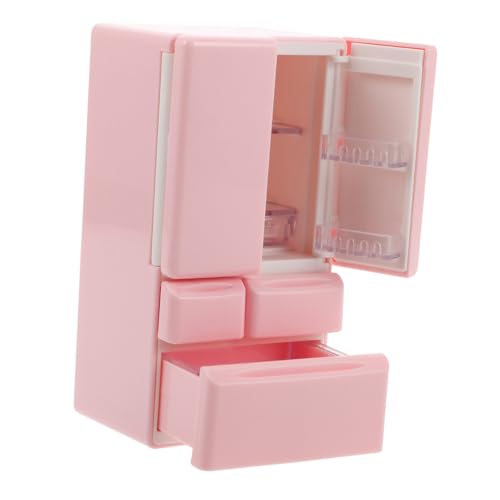 MOLUCKFU Miniatur Doppeltür Kühlschrank Für Puppenhäuser Kühlschrankmodell Aus Robustem Material Ideal Für Spielhäuser Und Dekoration Für Wohnzimmer Und Esszimmer Perfekt Für MOLUCKFU Miniatur Doppeltür Kühlschrank Für Puppenhäuser Kühlschrankmodell Aus Robustem Material Ideal Für Spielhäuser Und Dekoration Für Wohnzimmer Und Esszimmer Perfekt Für von MOLUCKFU