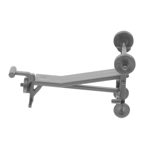 MOLUCKFU Miniatur Fitnessgeräte Puppenhaus DIY Modell Kompakte Realistische Mikro Fitnessgeräte für Puppenhaus Platzsparend Kreative Handwerksprojekte Pädagogisch Nützlich für von MOLUCKFU