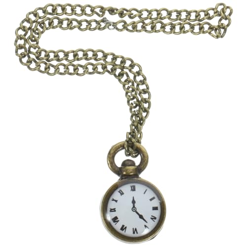 MOLUCKFU Miniatur Taschenuhr für Puppenhaus Dekoratives Modell aus Legierung mit Kette für Miniatur Dekorationen und Sammlerzubehör für Lebendige Innenräume MOLUCKFU Miniatur Taschenuhr für Puppenhaus Dekoratives Modell aus Legierung mit Kette für Miniatur Dekorationen und Sammlerzubehör für Lebendige Innenräume von MOLUCKFU