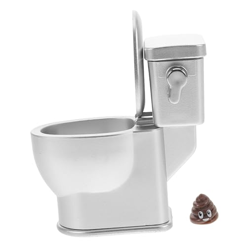 MOLUCKFU Puppenhaus Dekorationzubehör 12 Badezimmer Zubehör Mit Sound Keramische Toilette Für Miniatur Wohnräume Und Puppenhaus Dekoration Dollhouse Puppenhaus MOLUCKFU Puppenhaus Dekorationzubehör 12 Badezimmer Zubehör Mit Sound Keramische Toilette Für Miniatur Wohnräume Und Puppenhaus Dekoration Dollhouse Puppenhaus von MOLUCKFU