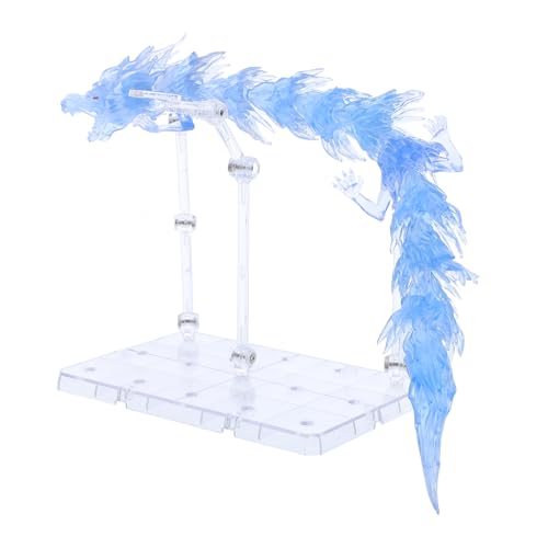 MOLUCKFU Modell Display mit Transparentem Drachen Verstellbar für Figuren und Sammler Dynamisches Modell Action Zubehör für Dekoration von MOLUCKFU