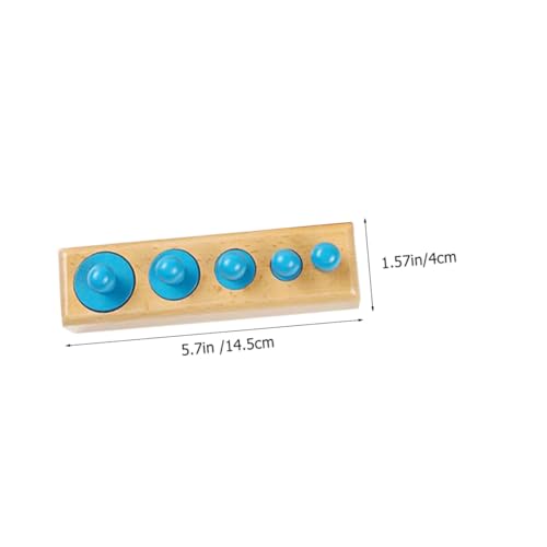 MOLUCKFU Montessori Holz Zylinder Steckspiel Motorisches Lernspielzeug für Kleinkinder Ab Jahr Pädagogisch Fördernd Farbenfrohe Knopfzylinder MOLUCKFU Montessori Holz Zylinder Steckspiel Motorisches Lernspielzeug für Kleinkinder Ab Jahr Pädagogisch Fördernd Farbenfrohe Knopfzylinder von MOLUCKFU