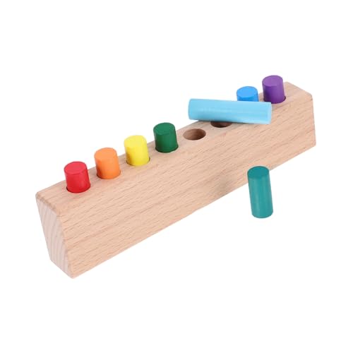 MOLUCKFU Montessori Holzspielzeug Für Kleinkinder Farberkennung Und Hand Augen Koordination Sensory Für Vorschulkinder Puzzle Blöcke Kreatives Lernspielzeug Für Jungen Und MOLUCKFU Montessori Holzspielzeug Für Kleinkinder Farberkennung Und Hand Augen Koordination Sensory Für Vorschulkinder Puzzle Blöcke Kreatives Lernspielzeug Für Jungen Und von MOLUCKFU