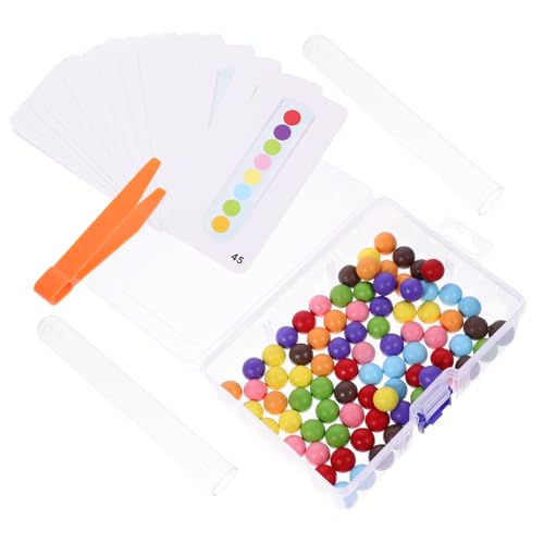 MOLUCKFU Motorikspielzeug Montessori Lernspielzeug zur Hand Auge Koordination Jahre Klemmen Röhren Perlen Fördert Feinmotorik Konzentration Frühe Geschenkidee MOLUCKFU Motorikspielzeug Montessori Lernspielzeug zur Hand Auge Koordination Jahre Klemmen Röhren Perlen Fördert Feinmotorik Konzentration Frühe Geschenkidee von MOLUCKFU