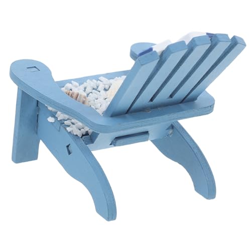 MOLUCKFU Nautischer Mini-strandstuhl, Modell, Mikro-Landschaft, Miniatur-strandstuhl, Puppenhaus, Mini-Stuhl-Dekoration, Strandkorb-Figur-Dekoration MOLUCKFU Nautischer Mini-strandstuhl, Modell, Mikro-Landschaft, Miniatur-strandstuhl, Puppenhaus, Mini-Stuhl-Dekoration, Strandkorb-Figur-Dekoration von MOLUCKFU