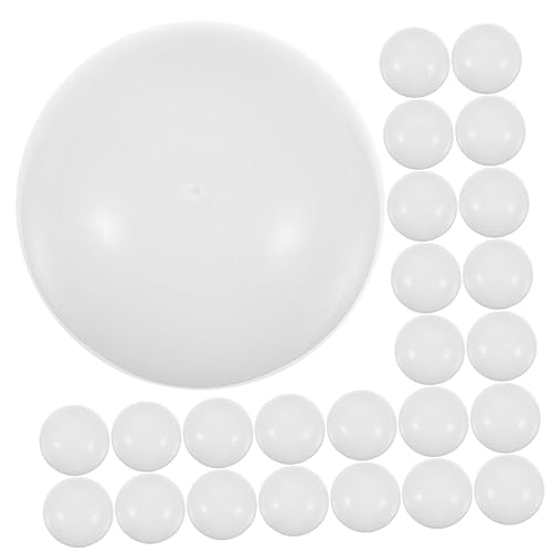 MOLUCKFU Öffnenbare Verlosungskugeln 4CM Weiße Lotteriekugeln Für Festliche Aktivitäten Und Spiele Ideal Für Gewinnspiele Und Party Props von MOLUCKFU