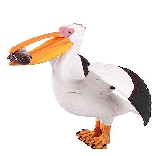 MOLUCKFU Pelikan Figur Simulationstier Spielzeug Massives Tiermodell Realistische Vogeldekoration Für Zuhause Büro Schreibtisch MOLUCKFU Pelikan Figur Simulationstier Spielzeug Massives Tiermodell Realistische Vogeldekoration Für Zuhause Büro Schreibtisch von MOLUCKFU
