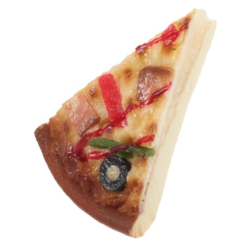 MOLUCKFU Gefälschtes Pizzastück Lebensechtes Spielzeugessen Für Jungen Und Mädchen Und Foto-Requisiten MOLUCKFU Gefälschtes Pizzastück Lebensechtes Spielzeugessen Für Jungen Und Mädchen Und Foto-Requisiten von MOLUCKFU