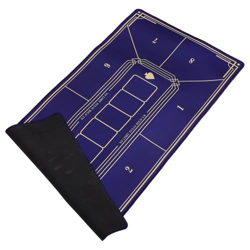 MOLUCKFU Pokermatte Spieltischmatte Pokertisch Topper Pokertischplatte Abdeckmatte Für Pokertische Pokerpad Gaming-tischabdeckung Poker-tischdecke Mahjong-Matte Blue Segeltuch MOLUCKFU Pokermatte Spieltischmatte Pokertisch Topper Pokertischplatte Abdeckmatte Für Pokertische Pokerpad Gaming-tischabdeckung Poker-tischdecke Mahjong-Matte Blue Segeltuch von MOLUCKFU