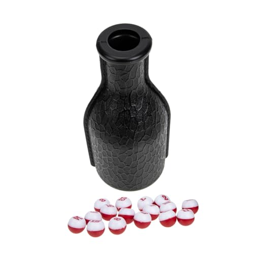 MOLUCKFU Professionelle Pool Flasche aus Verschleißfestem Harz Tragbare Snooker Billard Shaker Flasche Praktisches für Tischbillard Zuhause und Billardliebhaber von MOLUCKFU