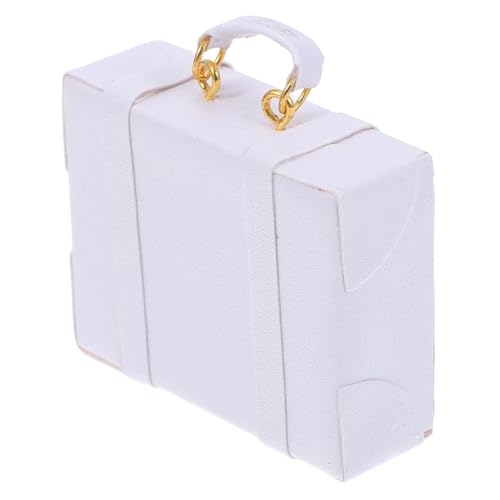 MOLUCKFU Puppenhaus Aktenkoffer Mini Reisekoffer Mini Gepäckkoffer Mini Ornament Mini Mini Koffer Mini Puppenkoffer Puppenhaus Gepäck Miniatur Gepäck von MOLUCKFU