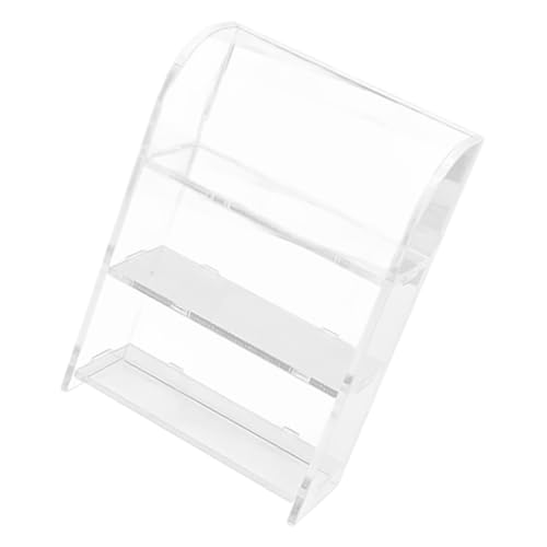 MOLUCKFU Miniatur-möbel Für Puppenhaus Acryl Display Rack 3-Ebene Steht Dekorativ MOLUCKFU Miniatur-möbel Für Puppenhaus Acryl Display Rack 3-Ebene Steht Dekorativ von MOLUCKFU