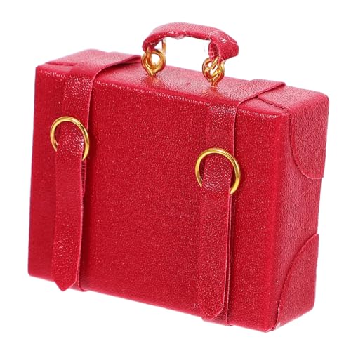 MOLUCKFU Puppenhausmodell Mini Koffer Modell Miniatur Gepäck Mini Hauszubehör Mini Koffer Puppenhaus Koffer Mini Miniatur Koffer Mini Gepäck Modell Koffer Mini von MOLUCKFU