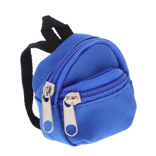 MOLUCKFU Mini Rucksack-Modell Dekorative Mini-rucksäcke Puppenrucksack-Accessoire Miniatur-Rucksack-Dekoration Bastel-Set Für Mini-landschaften Handgefertigtes Kindergarten-DIY-zubehör von MOLUCKFU