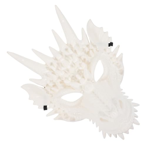 MOLUCKFU Realistische Drachenmaske aus Hochwertigem Kunststoff Gruseliges Halloween und Karneval Accessoire Vollflächige Tiermaske für Erwachsene für Kostümpartys und Cosplay Events MOLUCKFU Realistische Drachenmaske aus Hochwertigem Kunststoff Gruseliges Halloween und Karneval Accessoire Vollflächige Tiermaske für Erwachsene für Kostümpartys und Cosplay Events von MOLUCKFU