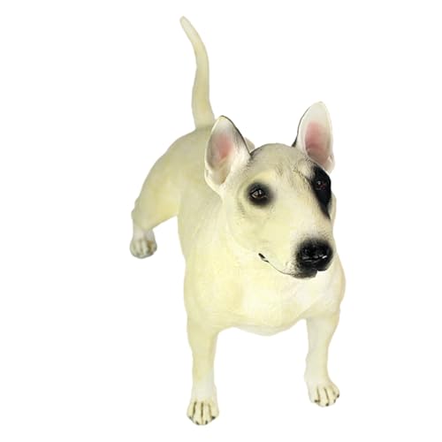 MOLUCKFU Realistisches Bull Terrier Modell Stehendes Hundemodell Simulation Eines Bull Terriers Dekorative Hundefigur Für Sammler Hochwertiges Hundemodell Perfekt Für MOLUCKFU Realistisches Bull Terrier Modell Stehendes Hundemodell Simulation Eines Bull Terriers Dekorative Hundefigur Für Sammler Hochwertiges Hundemodell Perfekt Für von MOLUCKFU