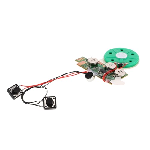 MOLUCKFU Recordable Grußkarte Modul für DIY Projekte Sprachaufzeichnung für Geburtstags und Weihnachtskarten Kompakt und Einfach zu Bedienen für Persönliche Nachrichten MOLUCKFU Recordable Grußkarte Modul für DIY Projekte Sprachaufzeichnung für Geburtstags und Weihnachtskarten Kompakt und Einfach zu Bedienen für Persönliche Nachrichten von MOLUCKFU