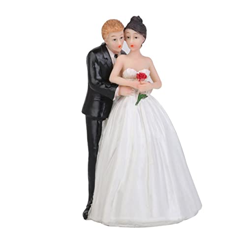 MOLUCKFU Romantische Hochzeitsfigur Braut und Bräutigam für Hochzeitstorte Dekoration für Feierlichkeiten und Besondere Anlässe MOLUCKFU Romantische Hochzeitsfigur Braut und Bräutigam für Hochzeitstorte Dekoration für Feierlichkeiten und Besondere Anlässe von MOLUCKFU