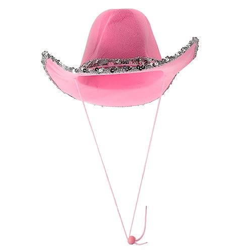 MOLUCKFU Modischer Hut Cowgirlhut Für Damen Verkleidungsauftritte von MOLUCKFU