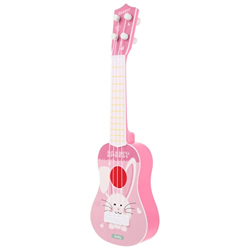 MOLUCKFU Kinder-Gitarrenspielzeug Mini-Ukulele Spielzeug mit 4 Saiten Instrument aus sicherem Kunststoff Kinderspielzeug Musikspielzeug für die Früherziehung MOLUCKFU Kinder-Gitarrenspielzeug Mini-Ukulele Spielzeug mit 4 Saiten Instrument aus sicherem Kunststoff Kinderspielzeug Musikspielzeug für die Früherziehung von MOLUCKFU