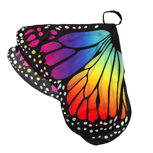 MOLUCKFU Schmetterlingsflügel-umhang für Jungen und Mädchen Bühnenauftritt Schal Schmetterling Cosplay-Requisite Besondere Anlässe MOLUCKFU Schmetterlingsflügel-umhang für Jungen und Mädchen Bühnenauftritt Schal Schmetterling Cosplay-Requisite Besondere Anlässe von MOLUCKFU