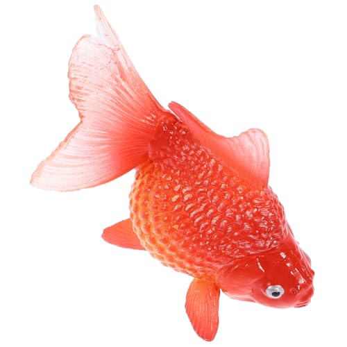 MOLUCKFU Simulation eines Goldfischspielzeugs leuchtende Qualle lebender Fisch Kinder Spielzeug Fisch Deko Fisch Modell badespielzeug rasenkante Fischskulpturen aus Kunststoff Rasenstatuen MOLUCKFU Simulation eines Goldfischspielzeugs leuchtende Qualle lebender Fisch Kinder Spielzeug Fisch Deko Fisch Modell badespielzeug rasenkante Fischskulpturen aus Kunststoff Rasenstatuen von MOLUCKFU