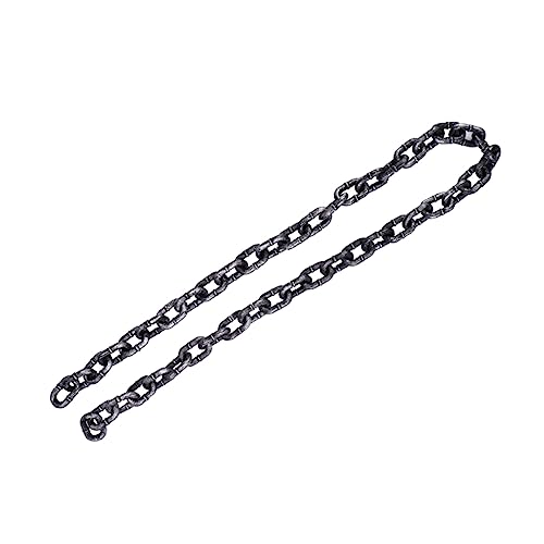 MOLUCKFU Kunststoffketten Halloween 1 Meter lang Fake Chain Link Prop für Kostüm von MOLUCKFU