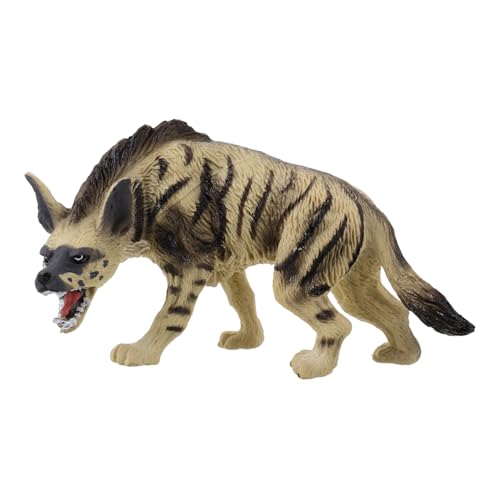 MOLUCKFU Simulationshyänenmodell Hyäne-Modell Tierfiguren Figur Sammlerstück Modell Hyäne Wildtierspielzeug Tiere Spielzeugmodell simuliertes Tierspielzeug Hyäne Figur Plastik MOLUCKFU Simulationshyänenmodell Hyäne-Modell Tierfiguren Figur Sammlerstück Modell Hyäne Wildtierspielzeug Tiere Spielzeugmodell simuliertes Tierspielzeug Hyäne Figur Plastik von MOLUCKFU