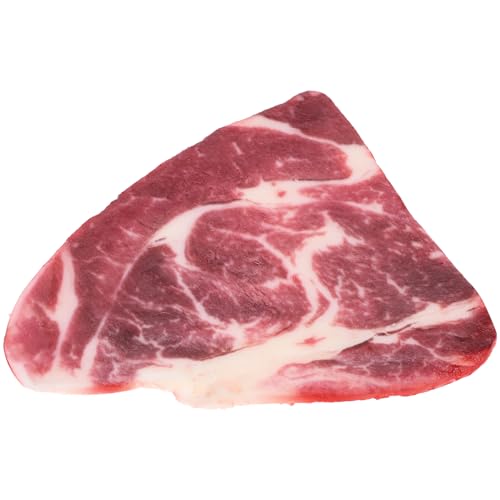 MOLUCKFU Simulierte Rindersteak Modelle B Gefälschte Lebensmittel Gefälschtes Fleisch Lebensmittelmodell Simulationsfleischspielzeug Aussehendes Gefälschtes Fleisch MOLUCKFU Simulierte Rindersteak Modelle B Gefälschte Lebensmittel Gefälschtes Fleisch Lebensmittelmodell Simulationsfleischspielzeug Aussehendes Gefälschtes Fleisch von MOLUCKFU