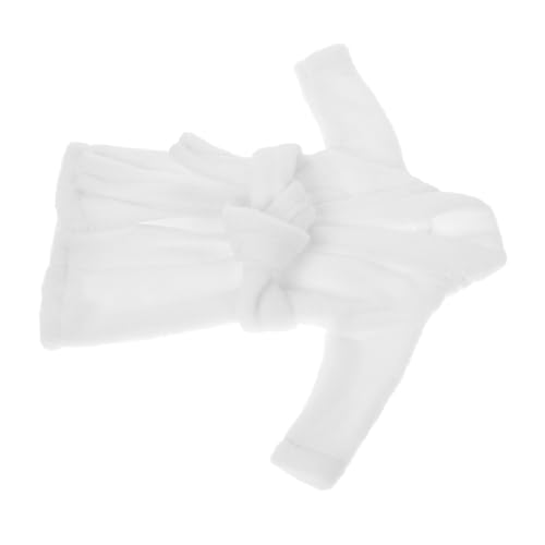 MOLUCKFU Spielzeugpuppen Bademantel Das Outfit Miniatur Puppen Bademantel Outfit Elfen Zubehör Puppe Langer Bademantel Puppen Ankleide Bademantel Zubehör Miniatur Puppen Bademantel von MOLUCKFU