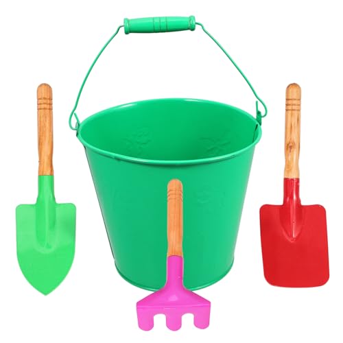 MOLUCKFU Strandspielzeug Robustes Teiliges Sandspielzeug mit Großem Eimer und Kleiner Schaufel Dickes Material Sichere Abgerundete Kanten Geeignet für Junge Mädchen Outdoor MOLUCKFU Strandspielzeug Robustes Teiliges Sandspielzeug mit Großem Eimer und Kleiner Schaufel Dickes Material Sichere Abgerundete Kanten Geeignet für Junge Mädchen Outdoor von MOLUCKFU