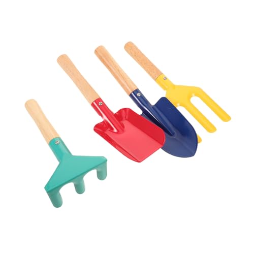 MOLUCKFU Gartengeräte Für Junge Mädchen Set Mit Schaufel Rechen Und Gabel Robuste Eisenwerkzeuge Zum Bepflanzen Für Schulprojekte Leicht Zu Reinigen Für Kleine Hände von MOLUCKFU