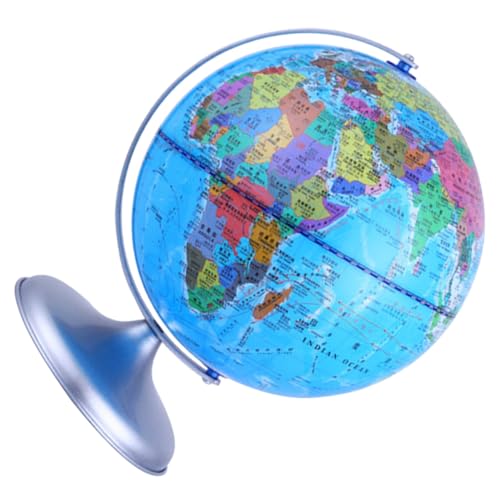 MOLUCKFU Terrakotta-tischläufer Schreibtischglobus Pädagogischer Plastikglobus Tischkunsthandwerk Dekorativer Geographie Rotierender Schreibtischdekor MOLUCKFU Terrakotta-tischläufer Schreibtischglobus Pädagogischer Plastikglobus Tischkunsthandwerk Dekorativer Geographie Rotierender Schreibtischdekor von MOLUCKFU