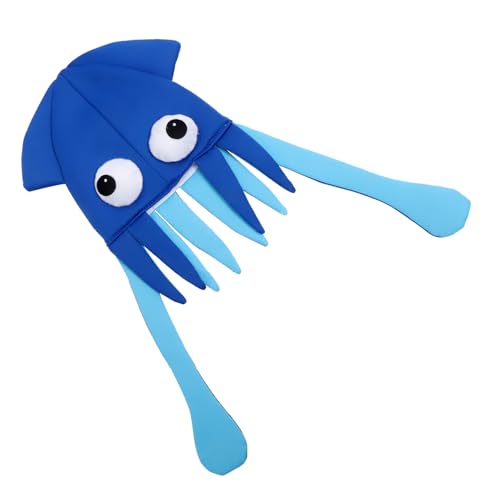 MOLUCKFU Halloween-partyhüte Stück Oktopus-muster Kopfschmuck Partygeschenke Cartoon-hut Requisite Für Geburtstagsfeiern Zufällige Farbe von MOLUCKFU