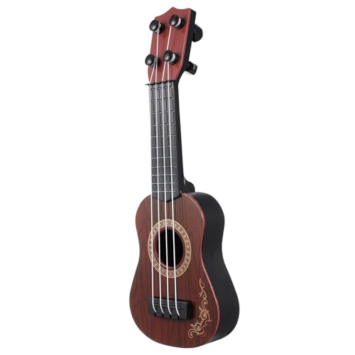 MOLUCKFU Spielzeug Für Jungen Und Mädchen Mini-Ukulele Gitarre Musikspielzeug Für Jungen Und Mädchen Nylonsaiten Glattes Lerninstrument von MOLUCKFU
