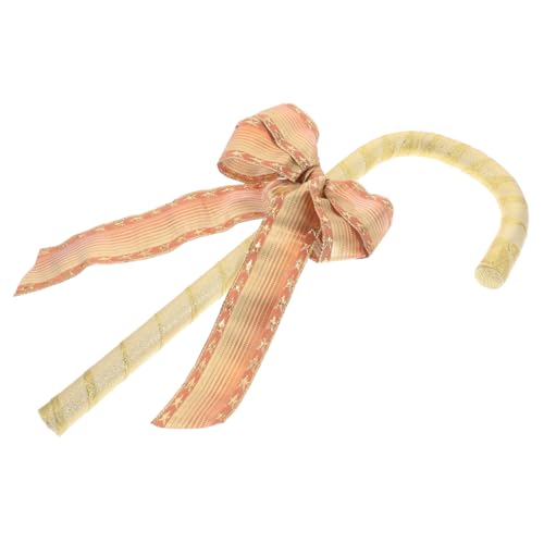 MOLUCKFU Stoff Weihnachten Cane Prop Bogen Für Cosplay Party Zubehör Für Tanz Krücke MOLUCKFU Stoff Weihnachten Cane Prop Bogen Für Cosplay Party Zubehör Für Tanz Krücke von MOLUCKFU