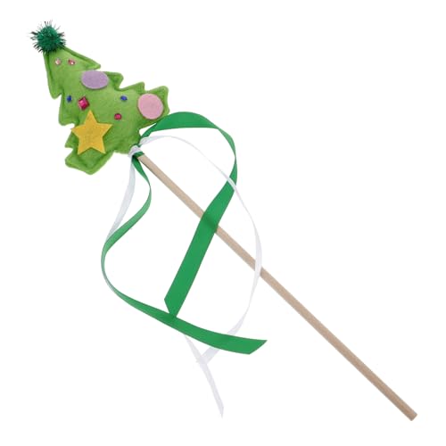 MOLUCKFU Weihnachtsfeenstab Weihnachtsfee Zauberstab dekorative Feenstäbe für kinderspielzeug Weihnachtsbaum-Feenstäbe -Fee-Sticks- Holz Light Green MOLUCKFU Weihnachtsfeenstab Weihnachtsfee Zauberstab dekorative Feenstäbe für kinderspielzeug Weihnachtsbaum-Feenstäbe -Fee-Sticks- Holz Light Green von MOLUCKFU