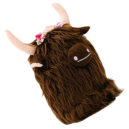 MOLUCKFU Yak-Puppe Kuh plüschtier Kuh Spielzeugkuh Kuh Stofftier Plüschtier Kuh Kuscheltiere von Nutztieren ausgestopfte Nutztiere Bauernspielzeug Polyester Brown MOLUCKFU Yak-Puppe Kuh plüschtier Kuh Spielzeugkuh Kuh Stofftier Plüschtier Kuh Kuscheltiere von Nutztieren ausgestopfte Nutztiere Bauernspielzeug Polyester Brown von MOLUCKFU